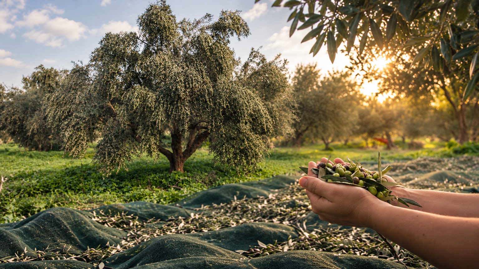 OUR OLIVE GROVES — Our olive groves
